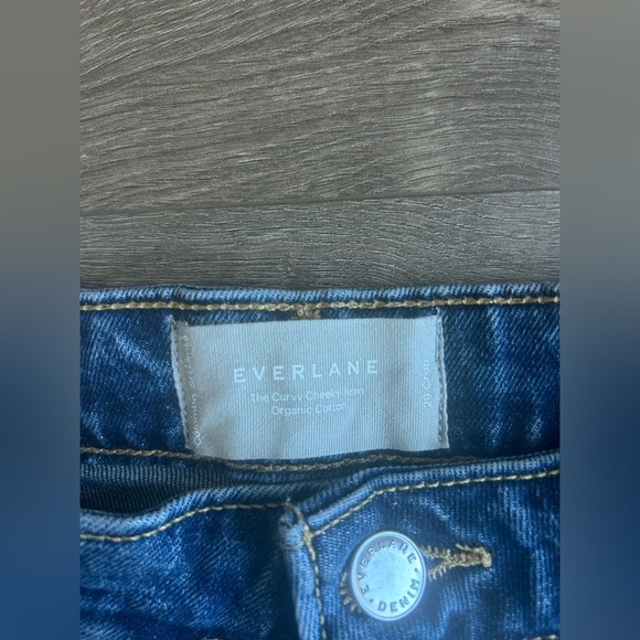 NEW - The Curvy Cheeky EVERLANE Organic Cotton Jeans - Picture 3 of 6
